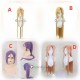 Purple Blonde Styled Cosplay Wig