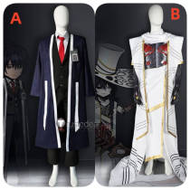 Limbus Company The Ring Nursefather Hong Lu Bamboo-hatted Kim Lib Cosplay Costume