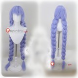 Yuzuki Blue Braid Styled Cosplay Wig