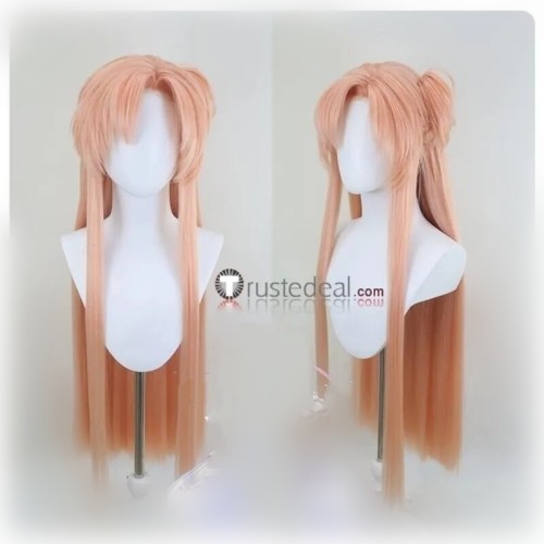 Purple Blonde Styled Cosplay Wig