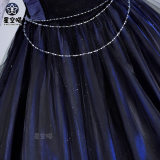 Wuthering Waves Mornye Starlights Blue Gown Dress Cosplay Costume