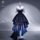 Wuthering Waves Mornye Starlights Blue Gown Dress Cosplay Costume