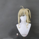 Male Female Viera Halmarut Orange Blonde Styled Cosplay Wig