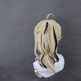 Male Female Viera Halmarut Orange Blonde Styled Cosplay Wig