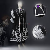 Library Of Ruina Angela Limbus Company Gregor Solemn Lament Black Butterfly Cosplay Costume