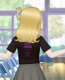 Mari Ohara Blonde Styled Cosplay Wig