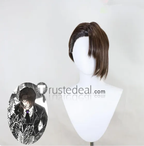 Library Of Ruina Angela Limbus Company Gregor Solemn Lament Black Butterfly Cosplay Costume