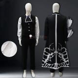 Library Of Ruina Angela Limbus Company Gregor Solemn Lament Black Butterfly Cosplay Costume
