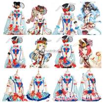 Circus Umi Nico Nozomi Kotori Honoka Hanayo Eli Rin Koizumi Cosplay Costume