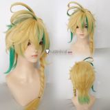 Genshin Impact Castorice Collei Managa Kinich Blonde Green Styled Cosplay Wig