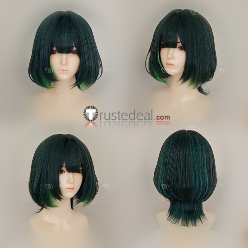 Genshin Impact Freminet Nefer Kyryll Chudomirovich Flins Durin Purple Blonde Styled Cosplay Wig