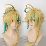 Genshin Impact Castorice Collei Managa Kinich Blonde Green Styled Cosplay Wig