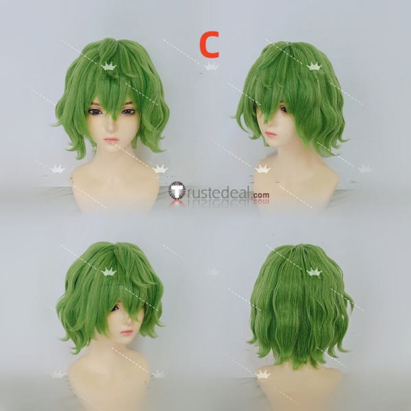 Touhou Project Yuuka Kazami Shikieiki Yamaxanadu Green Styled Cosplay Wig