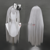 Library Of Ruina Xiao Yan Angela Solemn Lament Silver Black Styled Cosplay Wig