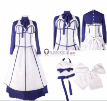 Hannah Long White Maid Cosplay Costume
