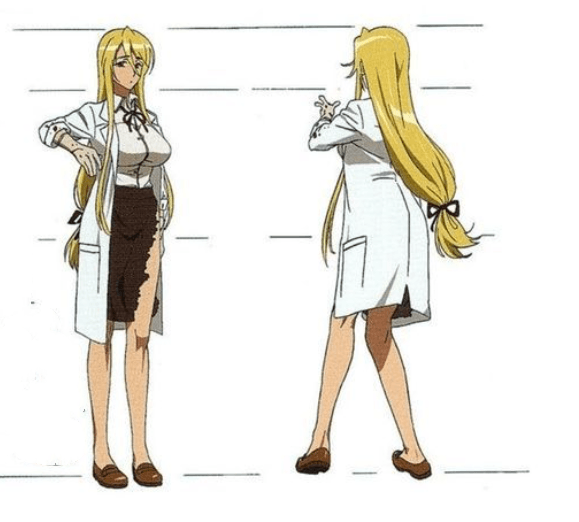 Shizuka Blonde Styled Cosplay Wig