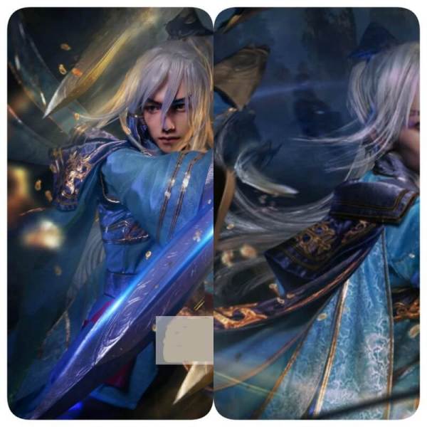 League of Legends LOL Enduring Sword Talon Cosplay Costume