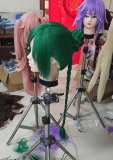Tsukuyo Tama Green Styled Cosplay Wig