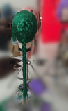 Tsukuyo Tama Green Styled Cosplay Wig