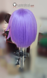 Mizore Purple Styled Cosplay Wig