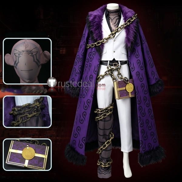 Limbus Company Matthias The Middle Nursefather Purple Cosplay Costume