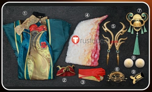League of Legends LOL Lissandra Petals of Spring Cheongsam Cosplay Costume