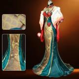 League of Legends LOL Lissandra Petals of Spring Cheongsam Cosplay Costume