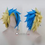 Multi Nana-iro Ekusu Kurosu Jaxon Cross Takumi Green Black Blue Styled Cosplay Wig