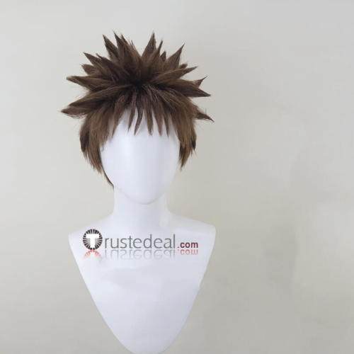 Brock Brown Styled Cosplay Wig