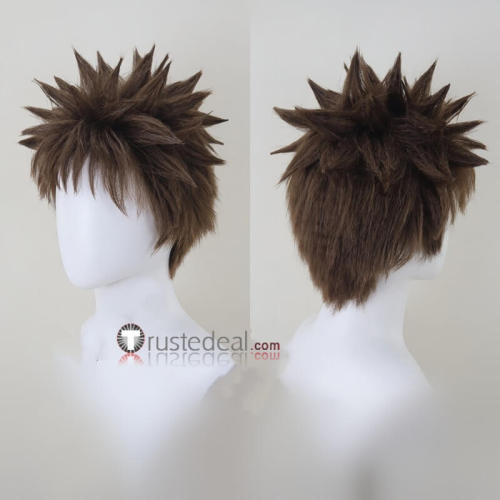 Brock Brown Styled Cosplay Wig