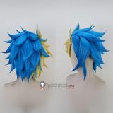 Multi Nana-iro Ekusu Kurosu Jaxon Cross Takumi Green Black Blue Styled Cosplay Wig