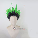 Multi Nana-iro Ekusu Kurosu Jaxon Cross Takumi Green Black Blue Styled Cosplay Wig