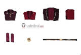 Limbus Company Lei Heng Red Suit Cosplay Costume 2