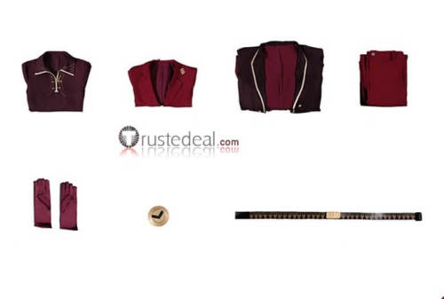 Limbus Company Lei Heng Red Suit Cosplay Costume 2