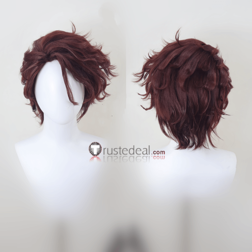 Stanley Kohaku Ryusui Sai Brown Blonde Styled Cosplay Wig