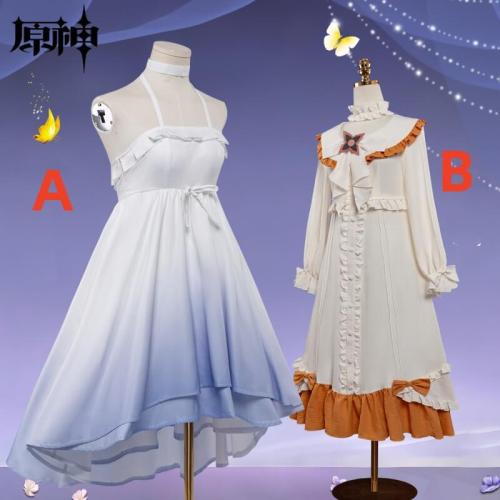 Genshin Impact Columbina Sandrone Pajamas Sleepwear Cosplay Costume