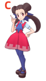 Pokemon Trainer Misty Manga Roxanne Cosplay Costume