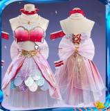 Honoka Kousaka Kotori Minami Umi Sonoda Eli Ayase Nozomi Tojo Maki Koizumi Nico Mermaid Festa Cosplay Costume