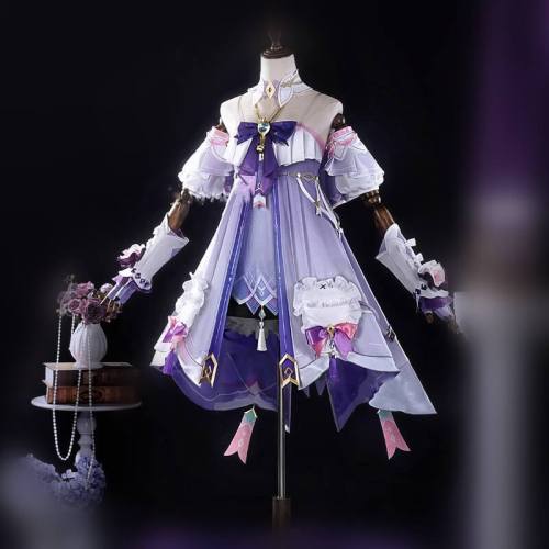 Genshin Impact Citlali Pajamas Purple Cosplay Costume