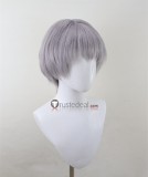 Calyx Blue Silver Gray Styled Cosplay Wig