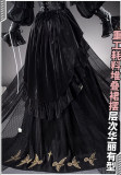 Arknights Theresa Civilight Eterna Black Cosplay Costume