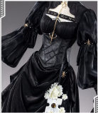 Arknights Theresa Civilight Eterna Black Cosplay Costume