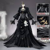 Arknights Theresa Civilight Eterna Black Cosplay Costume
