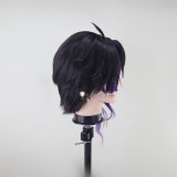 Genshin Impact Pantalone Styled Purple Cosplay Wig