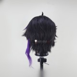 Genshin Impact Pantalone Styled Purple Cosplay Wig