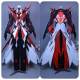 Genshin Impact Arlecchino Boss Phase 2 Cosplay Costume Custom Size