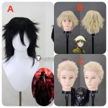Anderson Schrodinger Alucard Black Blonde Styled Cosplay Wig