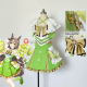 Uma Musume Satono Diamond Cheering Green Cosplay Costume