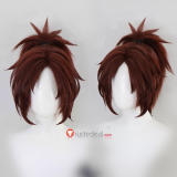 Makoto Styled Brown Cosplay Wig