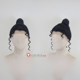 Black Lace Front Styled Cosplay Wig